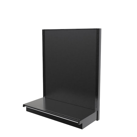 Lozier Gondola Wall Display Add-On, Black 48W 60H 22D P462S-AD